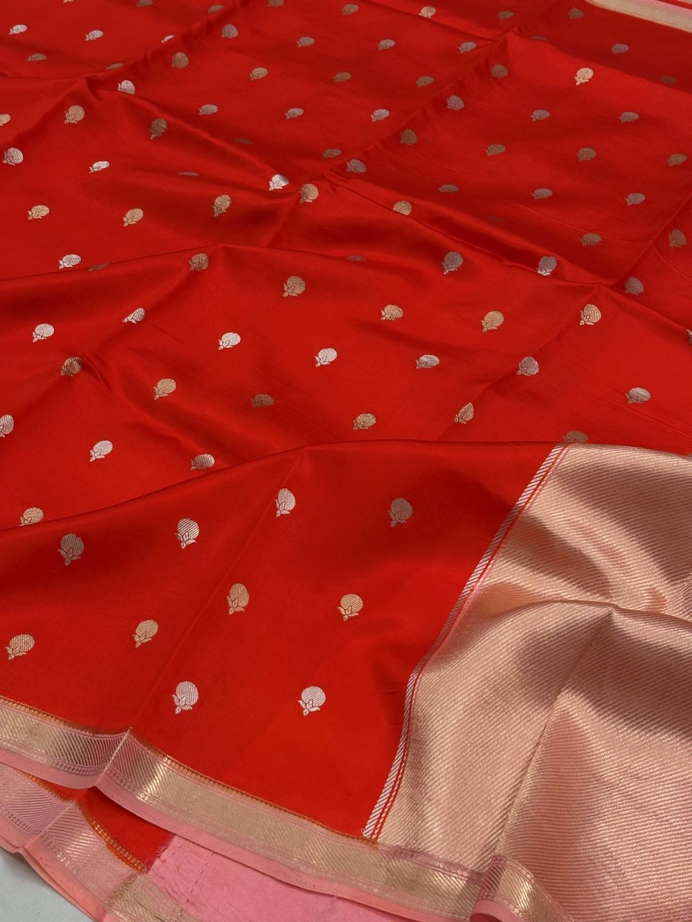 Pure Mango Silk Saree